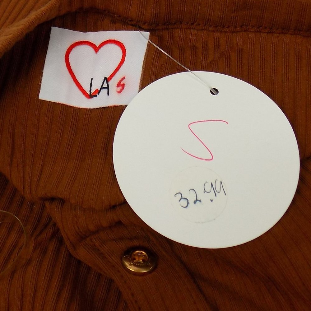 LoveLA Sara Tube Top Halter Dress Burnt Orange Muliple Sizes - Picture 4 of 7